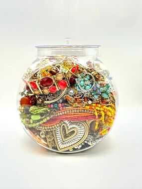Mystery Jewelry Jar 3.9 Lbs